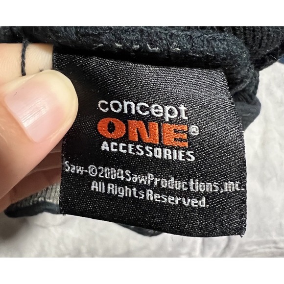 Vintage 2004 SAW Movie Promo Beanie Ski mask Hat Jigsaw Y2K 00s Horror Rare - Picture 2 of 4